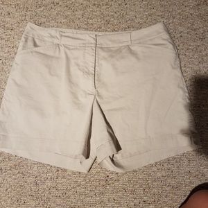 Womens dri fit nike kahki shorts